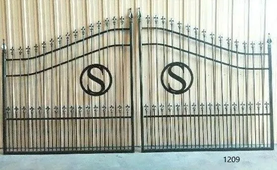 Initial S Iron Gate